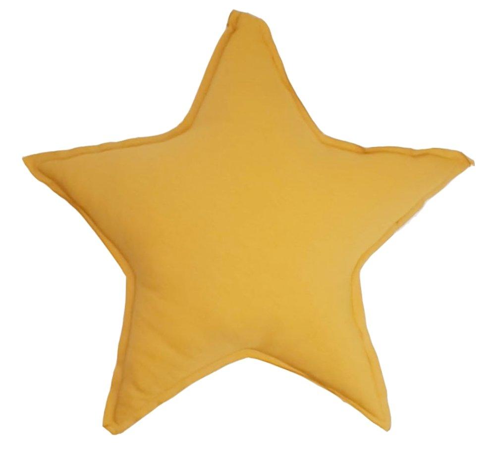 Dekorativ pude - Stjerne Pillow WearekidsDK Mustard Yellow 